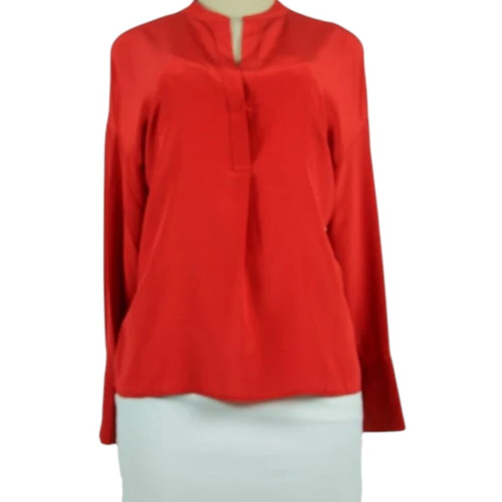 VINCE. Silk Top Worn by Greenleaf Character Grace Greenleaf (Merle Dandridge)